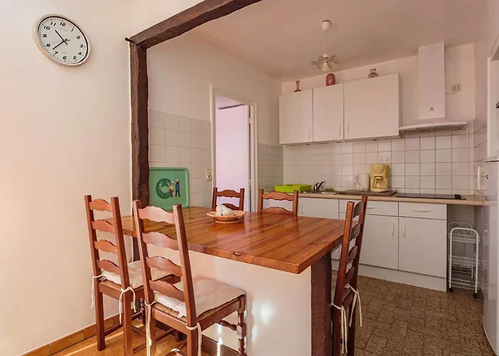 公寓 D'erromardie A 300m : Maison Basque Avec Terrasse, 3 Et Parking - Fr-1-4-589 *